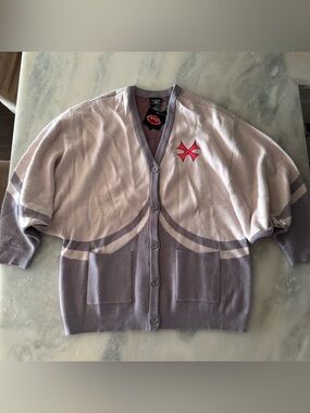 Hot Topic Hazbin Hotel Vaggie Moth Wing Cardigan M Cosplay
